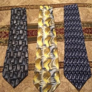Set of three Jerry Garcia ties